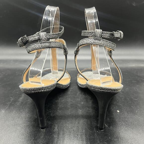 Calvin Klein Crewella heel womens 8.5 sparkle glitter party cocktail city - Picture 5 of 8